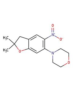 Astatech 4-(2,2-DIMETHYL-5-NITRO-2,3-DIHYDROBENZOFURAN-6-YL)MORPHOLINE; 1G; Purity 95%; MDL-MFCD32206882